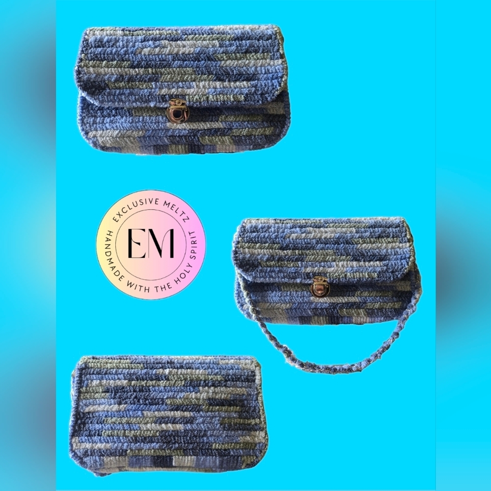 Blue Handbag